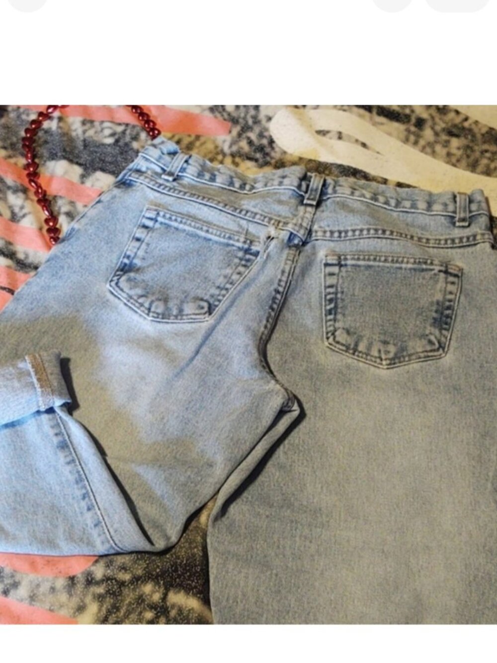 VTG Boston Proper Distressed Cropped Jean 10